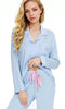 BLUE ROSE BAMBOO PJ SET