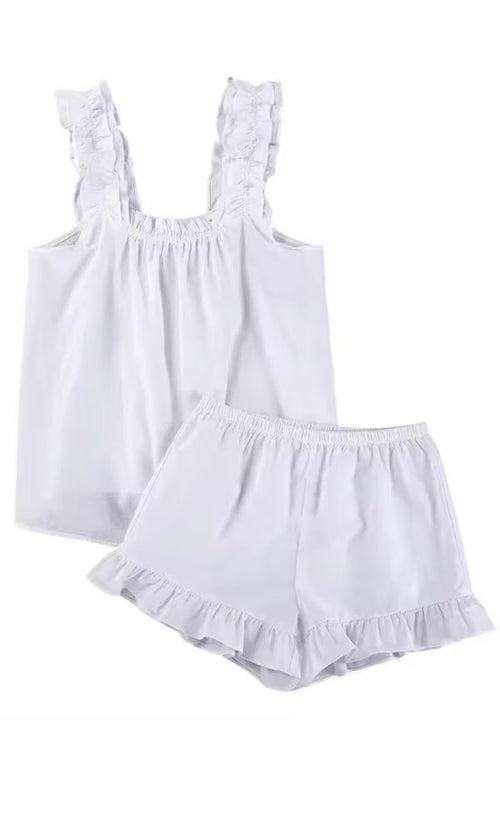 BLACK 100% COTTON LOUNGE SET