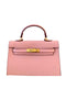 PARIS BLUSH PETITE LEATHER HANDBAG