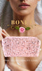 POWDER PINK SEQUIN BEAUTY CASE