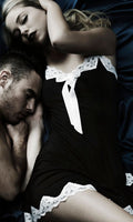 R&J ROMANCE BLACK MODAL SLIP