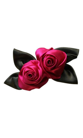 JOOLS COUTURE HAUTE PINK ROSE BROOCH